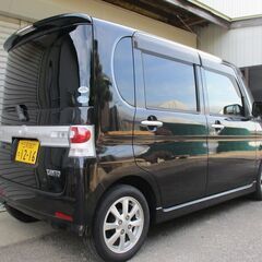 ダイハツ タント カスタムX 平成20年 111500キロ 黒の画像
