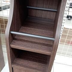 【リユースのサカイ八街店】★ジモティ割あり★ トイレ収納　収納棚　ダークブラウン　クリーニング済　YJ7685の画像