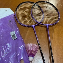 バトミントンラケット＆シャトルの画像
