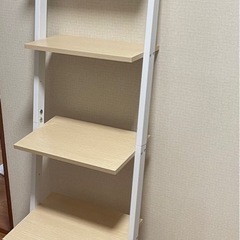 北欧スタイル木製5段スタンドシェルフの画像