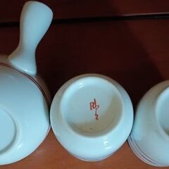 急須&湯呑み茶碗の画像