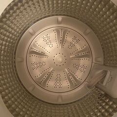 Haier 全自動電気洗濯機 2019年製 5.5kg  JW-C55D 動作確認済み キズ汚れ有りの画像