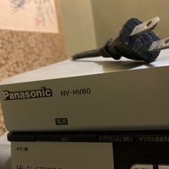 VHSカセットテープデッキの画像