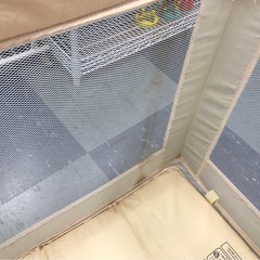 ジモティ割引有★【ジャングルジャングル岸和田店】カトージ　折り畳みベビーベッド　南大阪 岸和田市 貝塚市 泉佐野市 和泉市 忠岡町 熊取町の画像