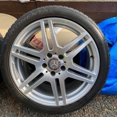 ベンツ用AMGアルミホイールタイヤ付の画像