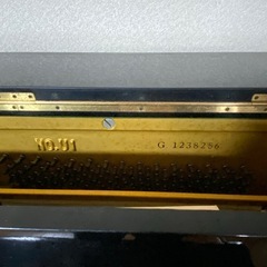 【決まりました】ヤマハ アップライトピアノ NO.U1の画像