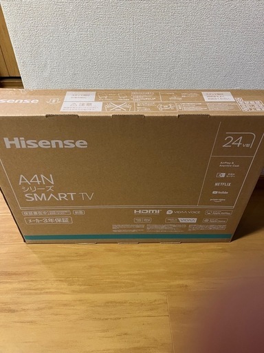 テレビ24インチ（新品）