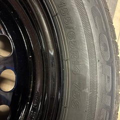 夏タイヤ　155/65Ｒ14 ブリヂストンの画像