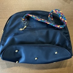 オシャレ🌹 ミシェルジョダン michel jurdain バッグ トートバッグ 汚れアリ💦 1点物❗️ カラフルの画像