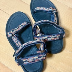 【美品】Teva ハリケーン XLT2 サンダル US10 28cm ブラック系の画像