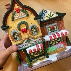 光る　クリスマス オブジェ キャンドル付き の画像