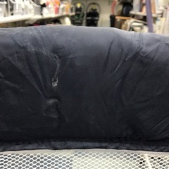 ジモティ割引有★【ジャングルジャングル岸和田店】カトージ　ベビーベッド　ネイビー　南大阪 岸和田市 貝塚市 泉佐野市 和泉市 忠岡町 熊取町の画像