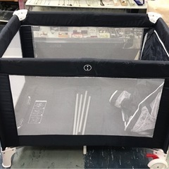 ジモティ割引有★【ジャングルジャングル岸和田店】カトージ　ベビーベッド　ネイビー　南大阪 岸和田市 貝塚市 泉佐野市 和泉市 忠岡町 熊取町の画像