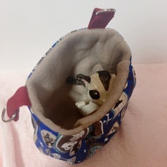 モモンガポーチ 1~2匹 小動物用 タックでぷっくり 寝袋 ハロウィン フリースの画像