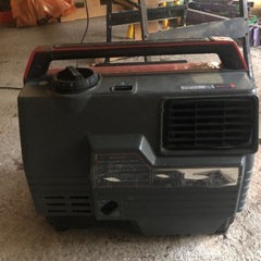 調整中です。発電機の画像