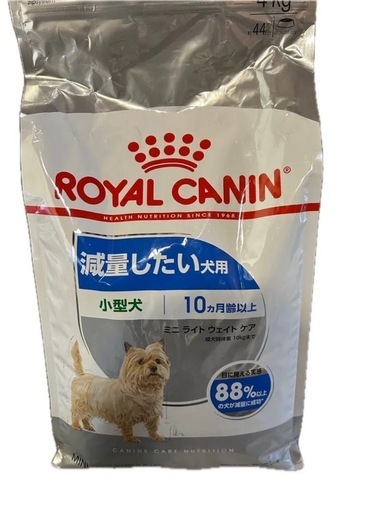 ロイヤルカナン 犬 ドッグフード ミニ ライト ウェイト ケア 4kg