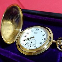 SEIKO　懐中時計　会津塗　美品の画像