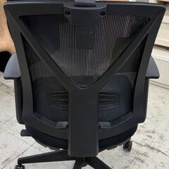 ✨️ジモティー割引✨️【ジャングルジャングル堺初芝店】　メッシュバックチェア　ブラック　幅(W)675mm × 奥行(D)515mm × 高さ(H)1150mm　堺市（東区　西区　北区　南区　堺区　美原区）高石市　泉大津市　忠岡町　和泉市　松原市　大阪狭山市の画像
