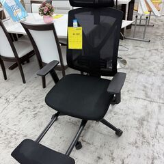 ✨️ジモティー割引✨️【ジャングルジャングル堺初芝店】　メッシュバックチェア　ブラック　幅(W)675mm × 奥行(D)515mm × 高さ(H)1150mm　堺市（東区　西区　北区　南区　堺区　美原区）高石市　泉大津市　忠岡町　和泉市　松原市　大阪狭山市の画像