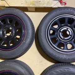 SHONE デイトナ 14インチ ホイール 155 65 14の画像