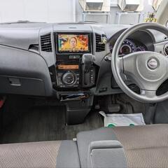 🔴【車検取立て】日産ROOXハイヴェイスター★左後電動パワースライドドア★ナビ★地デジ★プッシュスタート★の画像