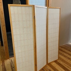 障子のスクリーンの画像