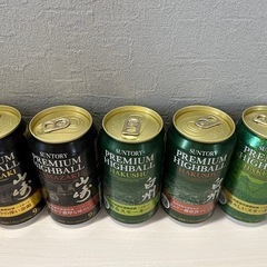 SUNTORY 山崎・白州プレミアム缶ハイボール （第1弾〜第5弾)の画像