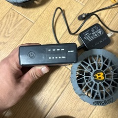 BURTLE空調服用バッテリーとファンの画像