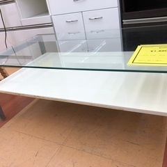 ★限定SALE20%OFF★《尼崎市/リサイクルショップドリーム次屋店》ガラスローテーブル☆尼崎市若王寺☆の画像