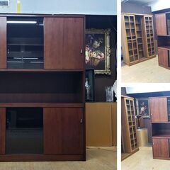 I6　白川木工？ 書棚　飾り棚の画像