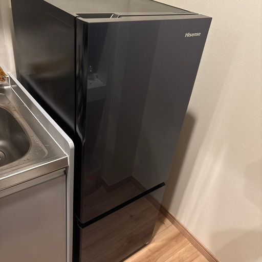ハイセンス　冷蔵庫　高年式　美品　
162l 9/7 AM迄に取引可能な方
