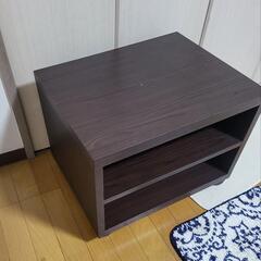 茶色　テレビ台の画像