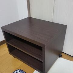 茶色　テレビ台の画像