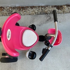 アイデス折りたたみコンポ　ピンク　三輪車の画像