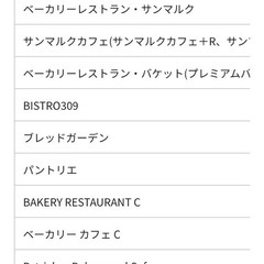 サンマルク株主優待カードの画像
