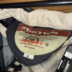 スノーボードパンツBURTONメンズＬの画像
