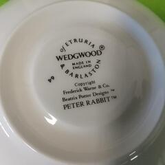 希少 ウェッジウッド（Wedgwood）ピーターラビット カップ&ソーサー イギリス製 西洋 アンティークの画像