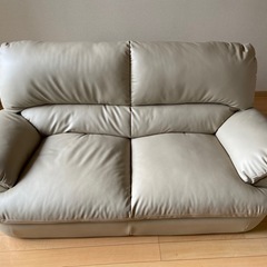 近場配送可　ニトリ　ソファ　Nシールドビット ３KD ベージュの画像