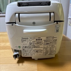 Panasonic 2017年製　圧力IH炊飯器　5.5合炊き　の画像