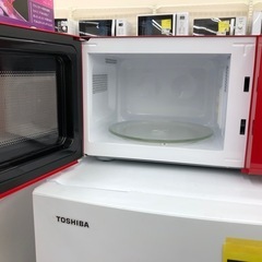 《尼崎市/リサイクルショップドリーム次屋店》★ジモティー割引有★DAEWOO/レトロスタイル電子レンジ　2018年製　中古品☆尼崎市若王寺☆の画像