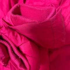 GAP 130 ピンク　ダウンコートの画像