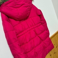 GAP 130 ピンク　ダウンコートの画像