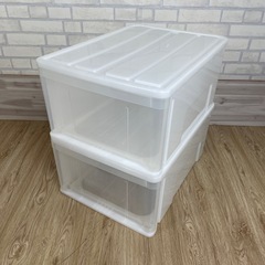 衣装ケース　押入れ収納　3点セットの画像