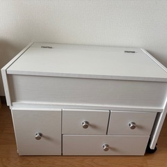 伸縮ドレッサー（白）の画像