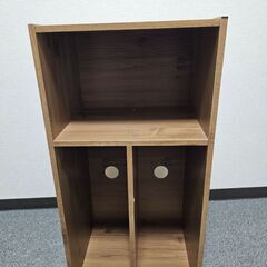 2段棚(2-tier shelf), 茶色(brown)の画像
