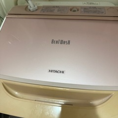 洗濯機　日立　ビートウォッシュ　BW-7WV(P)の画像