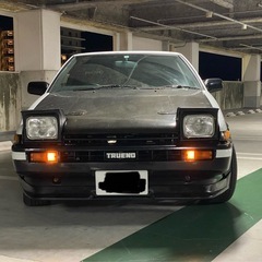 ★AE86スプリンタートレノ3Dr‼️★頭文字D藤原とうふ店‼️★車検受けたて‼️の画像