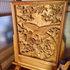 天然木彫刻品の画像