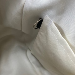 【ハンドメイド】帆布トートバッグ 肩がけ あずき色 0903新品未使用の画像