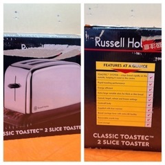 【未使用】¥3,500  Russell Hobbs クラシックトースター【II033】 の画像
